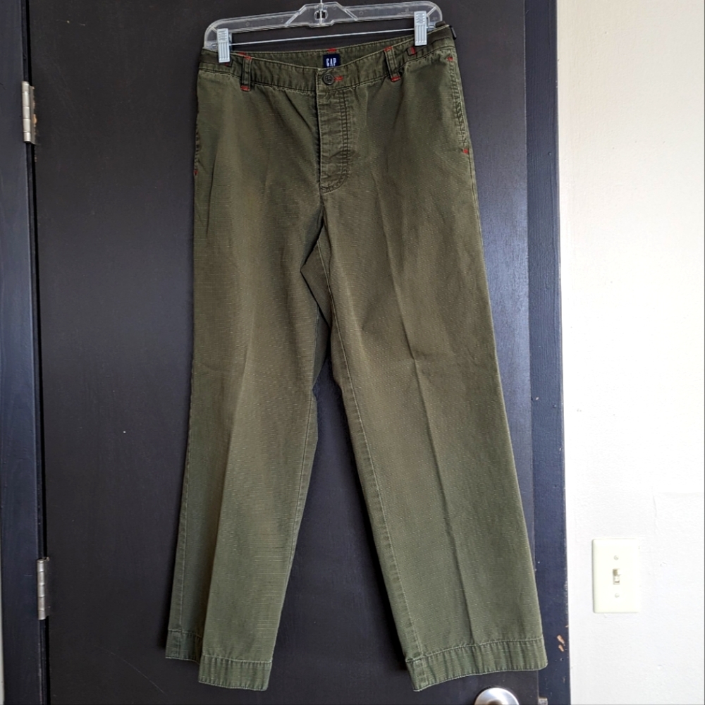 GAP Green Crop Pants